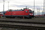 182 009 stand am 20.11.2016 einsam und verlassen im BW Rostock Hbf abgestellt.