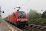 182 023 mit Lr 70112( WR-WWM)bei der Durchfahrt in Rostock-Bramow.13.05.2018 