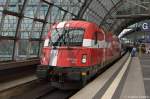 5 370 003  Dnemark  mit dem EC 45 von Berlin Hbf nach Warszawa Wschodnia im Berliner Hbf.