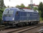 183 500 beim Rangieren am 10.08.2014 im Bahnhof Bramow.