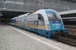 bevor es am 03.09.2014 wieder von Mnchen Hbf nach Rostock ging war dann zum Abschied 183 004 gekommen.