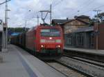 185 174 mute,am 12.Oktober 2011,bei der Durchfahrt durch Bergen/Rgen statt mit 90km/h auf 70 km/h(Langsamfahrstelle)abbremsen.