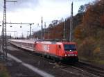 Nachdem der RE aus Binz am 05.November 2010 in Lietzow eingefahren war,ging es fr WLE-81 weiter nach Binz.Die Reisenden waren schon ungedultig,trotzdem waren Einige gut bei Laune,was man dann bei der