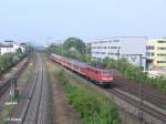 111 207-7 erreicht Regensburg mit RB32112 Neumarkt (Oberpfalz) geschoben.