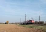 111 216-8 und 111 103 befördern den RE 4603 Frankfurt/Main - Würzburg bei Retzbach-Zellingen.