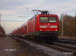 112 182-1 durchfhrt Berlin-Friedrishain mit dem RE1 Frankfurt/Oder.