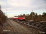 112 184-7 schiebt den RE1 Magdeburg bei berlin-Friedrichshain.