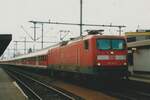 Scanbild von 112 141 mit ein RB in Neumünster am Abend von 20 Mai 2004.