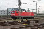 Die Umbeheimatete 114 022 in Frankfurt/Main.