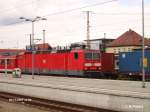 143 849-8 verlsst Frankfurt/Oder mit der RB11 Cottbus.17.05.07