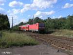 143 333-3 schiebt beim ex HP Vogelsang den RB11 Frankfurt/Oder.