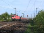 143 846-1 fhrt mit der RB32170 Straubing - Regensburg an Regensburg Ost vorbei.