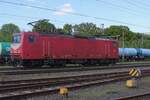 Am 26 April 2025 steht 143 020 in Bad Bentheim -eione Stunde hervor hatte sie ein Kesselwagenzug aus Osnabrück in Bad Bentheim gezogen, welcher von einer RFO 1800 in die Niederlande geschleppt wird.