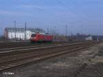 Nachschuss von 145 029-5 in Leipzig Schnefeld.