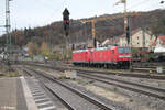 Nachschuss auf 146 241-5 und 146 xxx in Treuchtlingen. 14.11.23