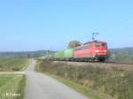 151 139-3 zieht ein Containerzug Consend Leasing bei Plling.