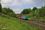 185 617-8 schiebt S3 39334 nach Nrnberg bei Postbauer-Heng.