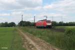 189 072-9 Lz bei der Stromkreistrennstelle Bischofsheim. 20.05.15