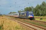 101 101 fhrt am 31.08.2009 durch Bentwisch in Richtung Rostock Hbf.