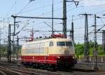 103 113 auf berfhrungsfahrt von Dessau nach Frankfurt am 22.05.12 in Fulda