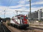 Die 110 329 am 01.08.2009 im Stuttgarter Hbf.