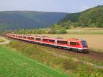 RE nach Wrzburg am 20.09.2009 bei Harrbach