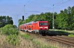 114 005 konnte am 09.06.2015 kurz vor Rostock mit dem RE4350 geknipst werden.