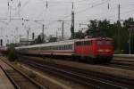 115 114-1 mit dem  Groglockner  Intercity in Mnchen Heimeranplatz am 14.08.2010