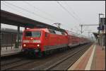 120 207 beim Zwischenhalt in Siegburg/Bonn am 19.02.11