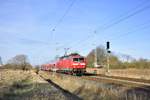 Der RE 4312 ist heute mit 120 204 auf dem Weg nach Hamburg.