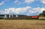 139 287 mit dem Henkelzug am 10.08.13 in Karlstadt