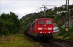 151 082 und 151 038 mit Kohlezug am 02.08.12 in Vallendar