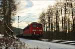 151 046 mit einem Ganzzug aus leeren Coilwagen vermutlich der  61244  in Richtung Wanne Eickel am 08.12.12 in der Nhe von Littfeld.