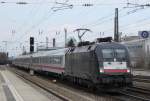 182 574 mit IC 2083 Knigssee am 03.04.12 in Mnchen Heimeranplatz