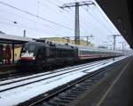 ES 64 U2-036 mit IC Rottalerland am 06.02.10 in Fulda