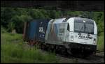 1216 955  Roland  der WLC mit Containerzug am 22.06.13 in Gtzenhof