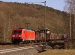 185 386-0 mit Gterzug am 02.03.11 in Vollmerz