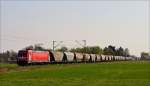 185 405 der IGE am 29.03.14 bei Neuss Norf