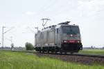 186 903 (Crossrail) als Lz in Neuss Allerheiligen am 29.05.2010