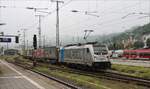 187 006 mit KLV-Zug in Richtung Norden am 13.09.21 in Koblenz