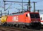 189 801 der WLE am 11.04.11 in Fulda