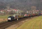 189 982 TXLI mit Gterzug am 17.03.12 bei Harrbach  