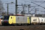 189 924 von TX mit Gterzug am 21.03.12 in Fulda