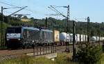 189 936 und 189 281 mit Gterzug am 09.09.12 in Haunetal Rothenkirchen