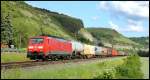 189 056 mit Güterzug am 24.05.14 bei Karlstadt