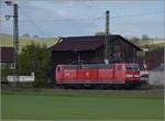 Alleinfahrer 181 211  Lorraine  auf dem Weg von Basel Richtung Karlsruhe. Auggen, April 2018.