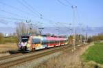 442 354 als S2 nach Güstrow.Hier geknipst am 13.03.2015 in Sildemow.