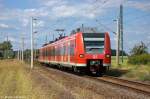 425 012-2 als RB30 (RB 17825) von Wittenberge nach Schnebeck-Bad Salzelmen in Demker.