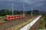 425 004/504 als RB30 (RB 17822) von Schnebeck-Bad Salzelmen nach Wittenberge in Stendal Ortsteil Wahrburg.