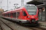 429 527-5 als RE9(RE 13011)von Rostock Hbf nach Sassnitz bei der Ausfahrt im Rostocker Hbf.05.02.2016